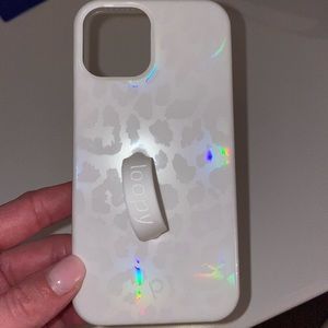 Loopy case- Opal leopard. iPhone 12Pro